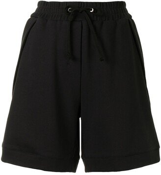 Relaxed Track Shorts-AA