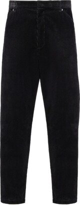 Pinwale corduroy tapered trousers
