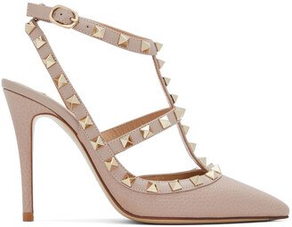 Pink Rockstud Heels