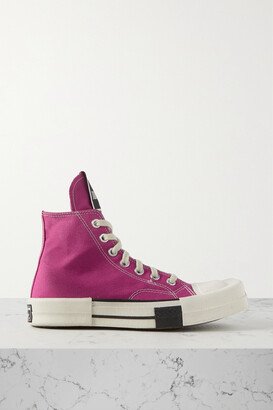 Converse + Drkshdw Turbodrk Chuck 70 Canvas High-top Sneakers - Pink