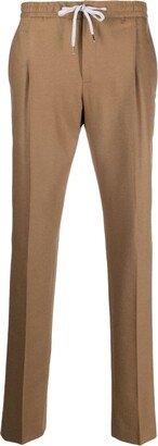 PT Torino Elasticated-Waist Tapered Trousers