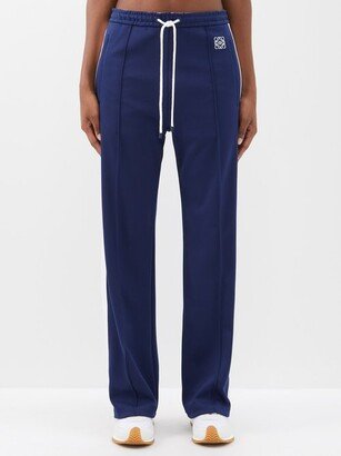 Anagram-embroidered Jersey Track Pants