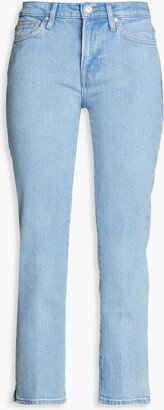 Le High cropped high-rise straight-leg jeans-AA