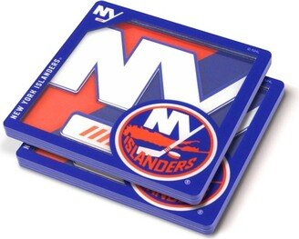NHL New York Islanders 3D Logo Series Coasters