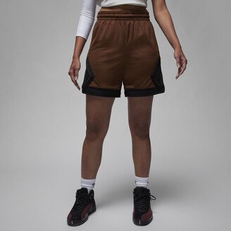 Women's Sport Diamond Shorts in Brown