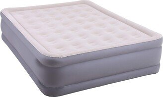 ALPHA CAMP Air Mattresses with Built in Pump,Inflatable Flocked Top Airbed for Camping Travel Home