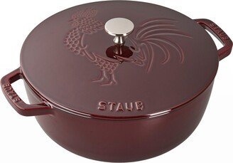 3.75-Qt. Essential French Oven Rooster with Lid, Grenadine