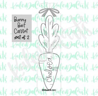 Bunny Bait Carrot Set Of 2 Cookie Cutters