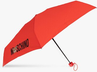 Folding Umbrella With Logo Unisex - Red-AD