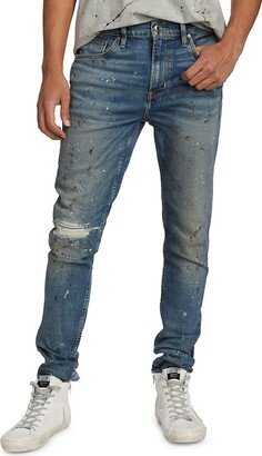 Zack Distressed Skinny Jeans-AD