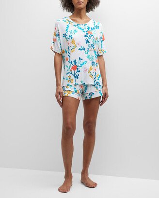 ALIVIA The Alex Printed Short Pajama Set