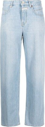 Nikka organic cotton wide-leg jeans