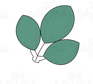 Ivy Tree Branch Foliage Leaf Cookie Cutter