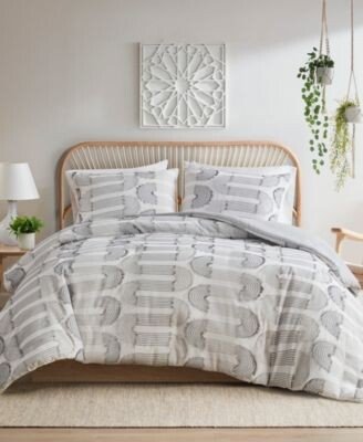 Astoria Clip Jacquard Duvet Cover Set Collection