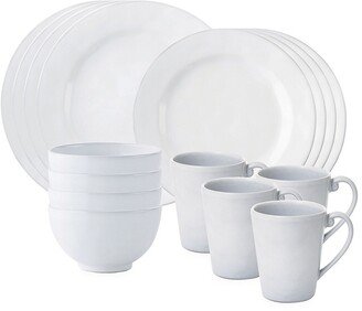 Quotidien White Truffle 20-Piece Dinnerware Set