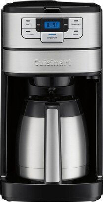 Grind and Brew 10 Cup Thermal Coffee Maker - Black/Silver