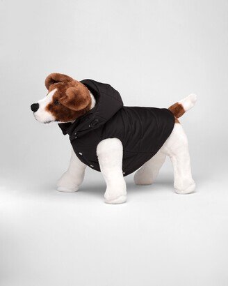 Nylon Puffer Dog Coat With Hood-AA