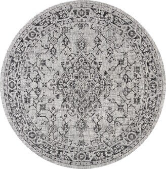 Palazzo Boho Medallion Textured Weave Indoor/Outdoor Area Rug