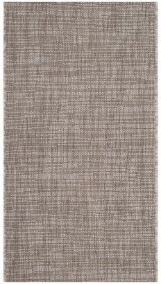 Courtyard Light Brown 2'7 x 5' Sisal Weave Outdoor Area Rug