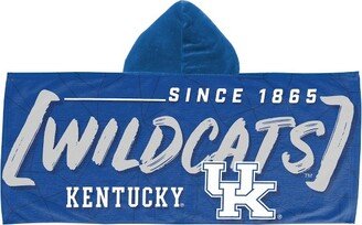 22x51 Kentucky Wildcats Hooded Youth Beach Towel