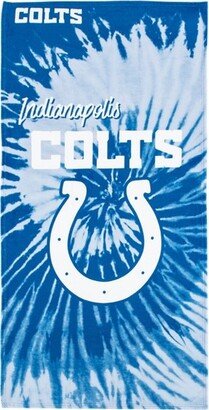 NFL Indianapolis Colts Pyschedelic Beach Towel