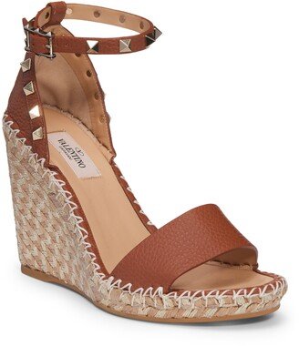 Rockstud Espadrille Wedge Sandal