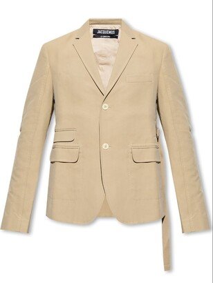 Single-Breasted Blazer-DL