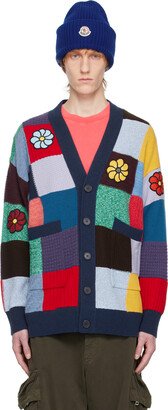 1 Moncler JW Anderson Multicolor Patchwork Cardigan-AB