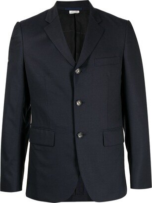 Single-Breasted Wool Blazer-BP