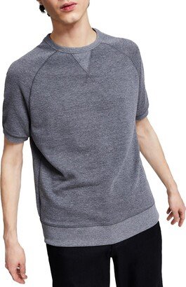 And Now This Mens Crew Neck Short Sleeve Sweatshirt