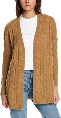 Riley Cable Wool & Cashmere-Blend Cardigan