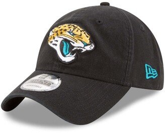 Men's Black Jacksonville Jaguars Core Classic 9Twenty Adjustable Hat