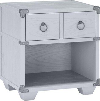 Simplie Fun Orchestrara Nightstand (1 Drw), Gray