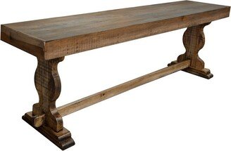 Ebb 70 Inch Rustic Bench