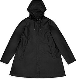 Hooded A-Line Rain Jacket