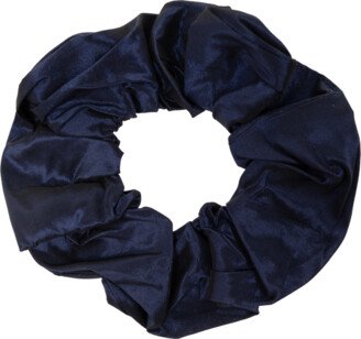 Shiny Hair Tie Navy - Blue