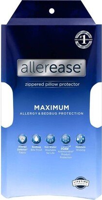 Maximum Bed Bug and Allergy Protection Pillow Protector White