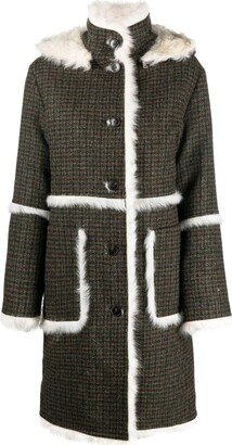 Shearling Wool Coat