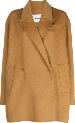 Cavendish wool-blend coat