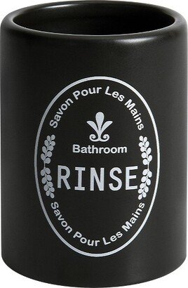 Pharmasique Bathroom Tumbler Black - Allure Home Creations