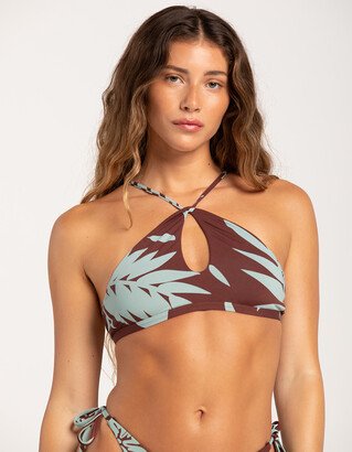 Palm Cruz High Neck Bralette Bikini Top