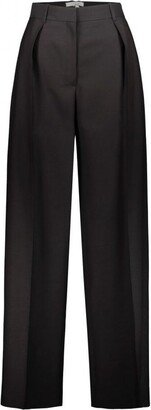 High Waist Straight Leg Trousers-BX