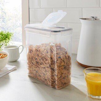 Dunelm Clip Lock Cereal Container 3.5L White