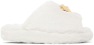 White 'La Medusa' Slippers