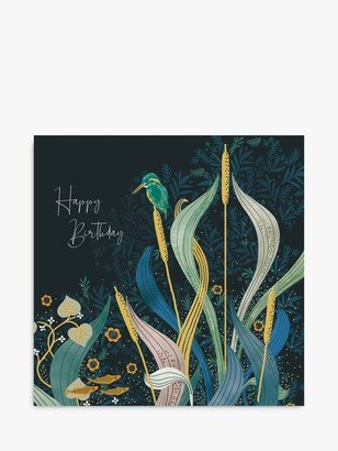 Woodmansterne Kingfisher Birthday Card