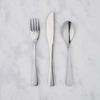 Dunelm Kid's 3 Piece Cutlery Set Stainless Steel