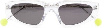 Runner cat-eye sunglasses