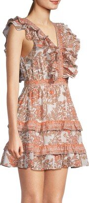 Dante Floral Cotton Minidress