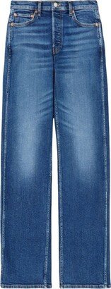 High-Rise Loose-Cut Jeans