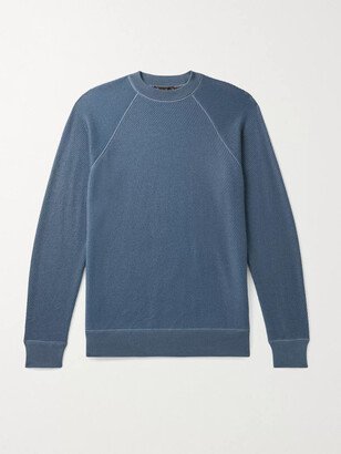 Ribbed Cashmere and Silk-Blend Sweater-AA